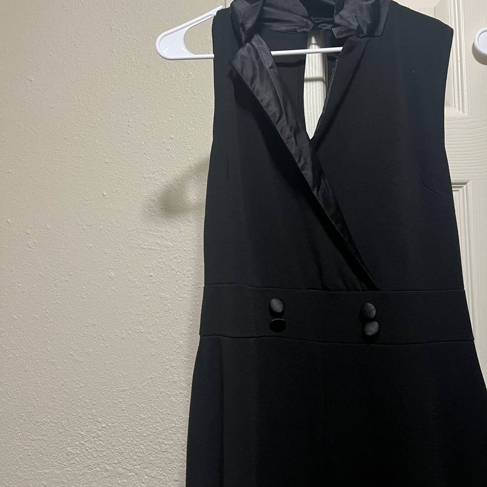 Almost Famous Black Backless jumpsuit - Picture 2 of 4
